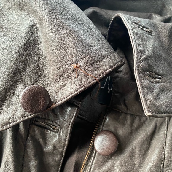 Brown Leather jacket - Picture 9 of 9